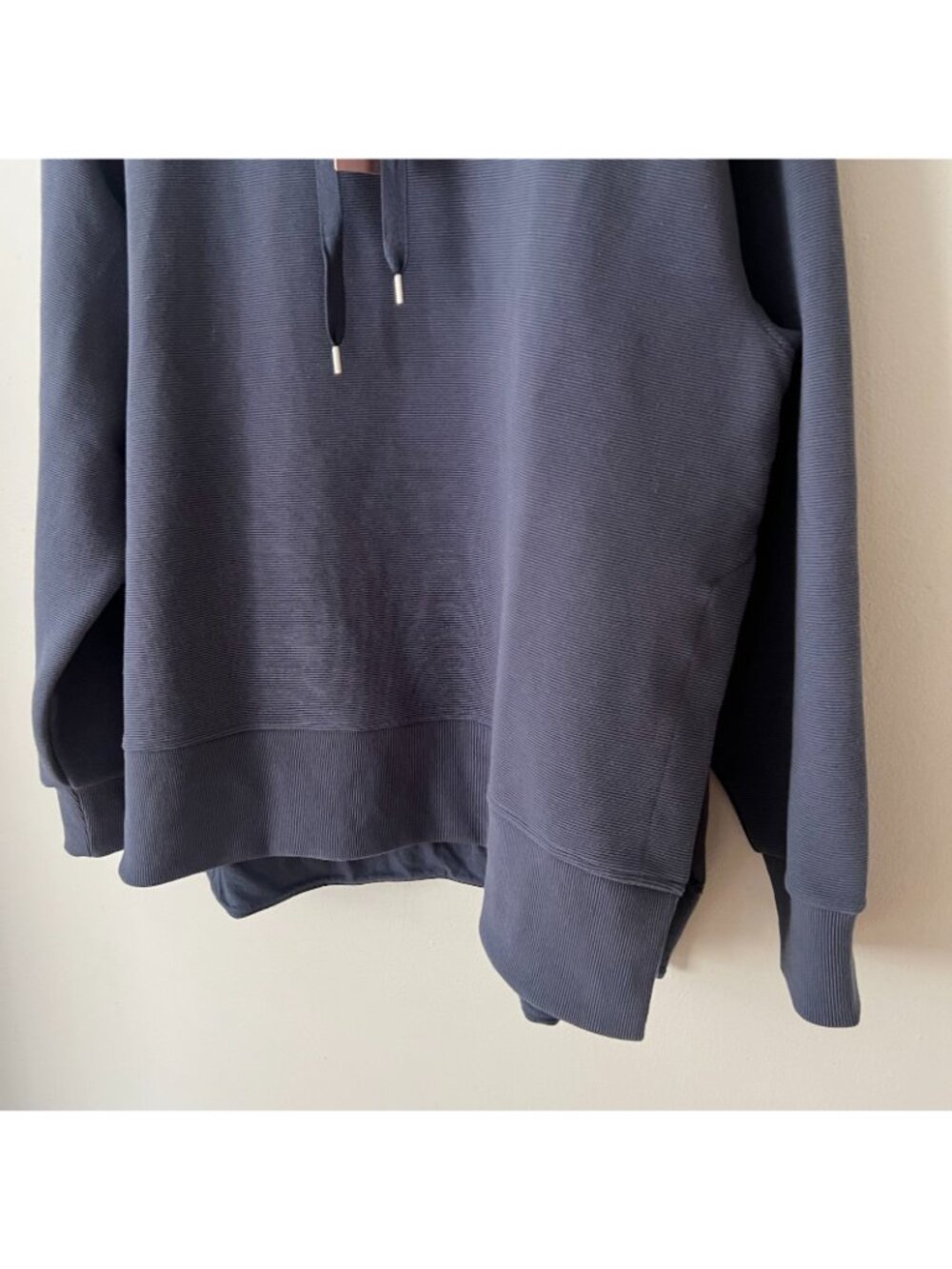 NWT CALIA by Carrie Underwood Ottoman Oversized Blue Hoodie Women's Plus Size 1X - Picture 2 of 11